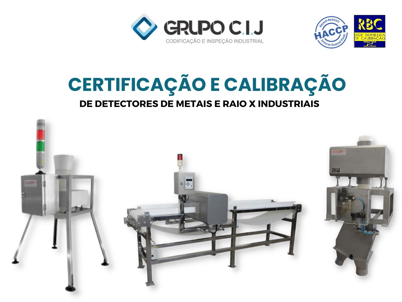 CALIBRAÇÃO E CERTIFICAÇÃO DE DETECTORES DE METAIS E RAIO X INDUSTRIAL