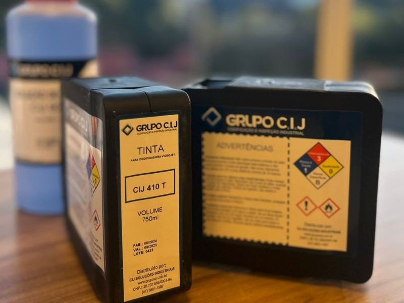 Consumíveis, Tintas e Diluentes Compatíveis Videojet em Londrina - PR