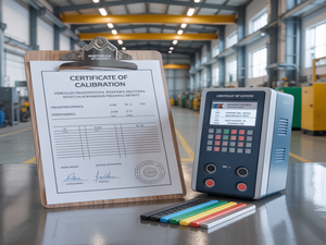 Calibração e Certificação em Detector de Metais