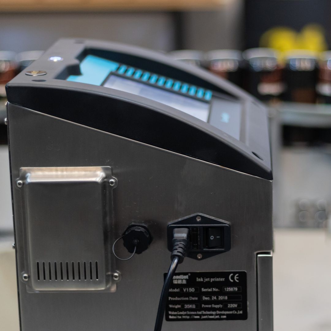 Impressora Industrial Jato de Tinta Contínuo V150 Plus