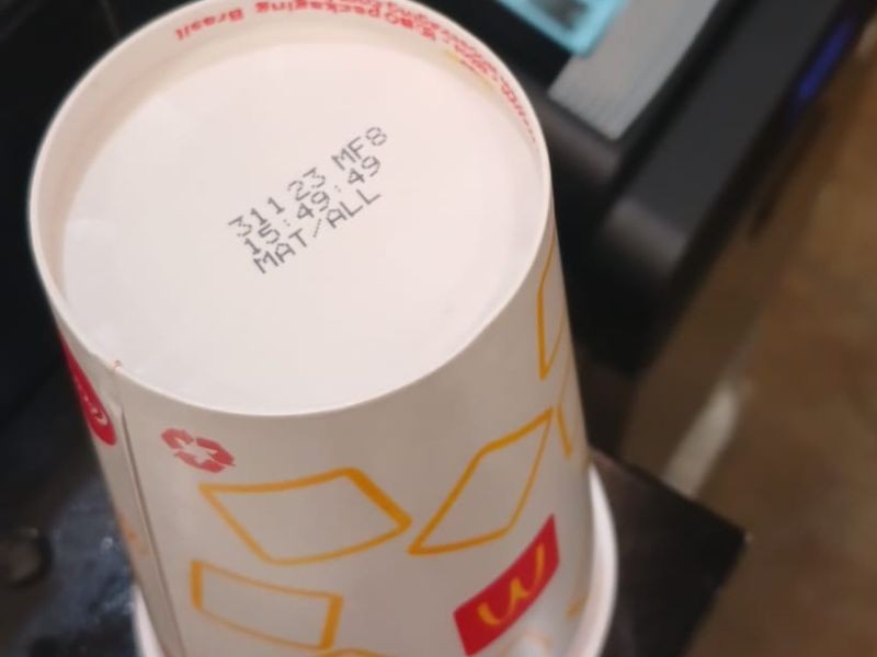 Datador Impressão Industrial Inkjet em Embalagens de Plástico Rígido - Grupo CIJ